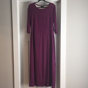Purple Maxi Dress